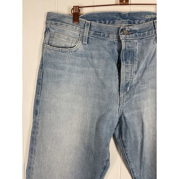 Outerknown Women's SEA Light Wash Generation Slim Selvedge 5 Pocket Jeans SZ 31 - Picture 7 of 11